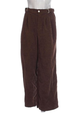 Pantaloni de velvet de femei DAZY, Mărime S, Culoare Maro, Preț 56,00 Lei, #137573282