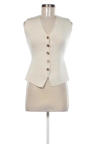 Vestă de femei Zara, Mărime M, Culoare Ecru, Preț 118,00 Lei, #137560548