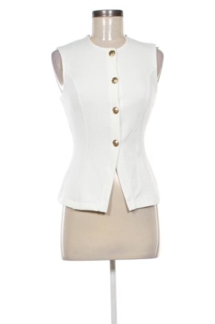 Vestă de femei Zara, Mărime S, Culoare Alb, Preț 188,97 Lei, #137562573