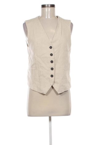 Vestă de femei Zara, Mărime L, Culoare Bej, Preț 104,98 Lei, #137562756
