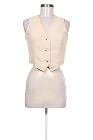 Vestă de femei SHEIN, Mărime S, Culoare Bej, Preț 78,74 Lei, #137598761