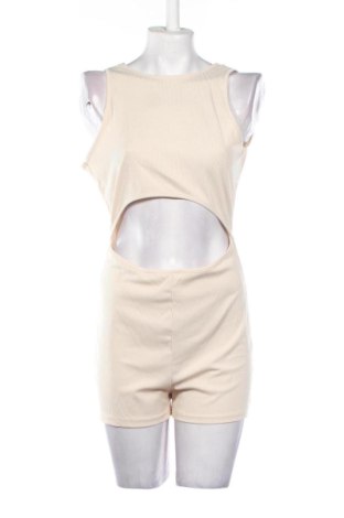 Salopetă scurtă de damă SHEIN, Mărime M, Culoare Bej, Preț 57,74 Lei, #137556064