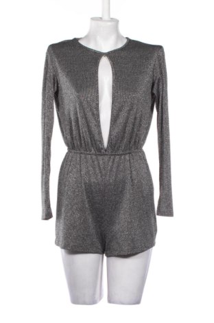 Salopetă scurtă de damă Pull&Bear, Mărime S, Culoare Argintiu, Preț 57,74 Lei, #137573428