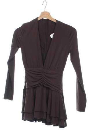Salopetă scurtă de damă Zara, Mărime XS, Culoare Maro, Preț 73,00 Lei, #137496534