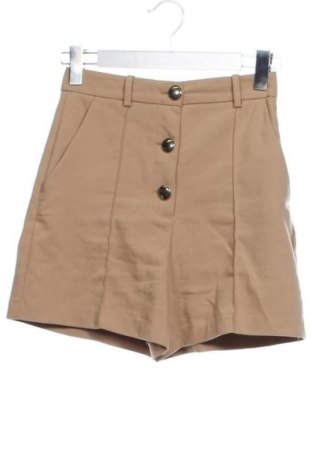 Pantaloni scurți de femei Zara, Mărime S, Culoare Bej, Preț 78,99 Lei, #137521491
