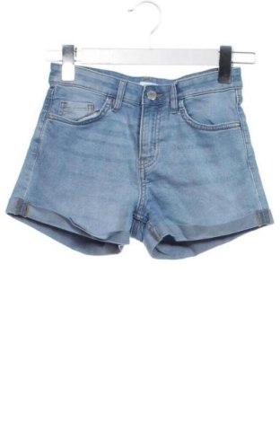 Pantaloni scurți de femei H&M, Mărime XS, Culoare Albastru, Preț 66,00 Lei, #137531479