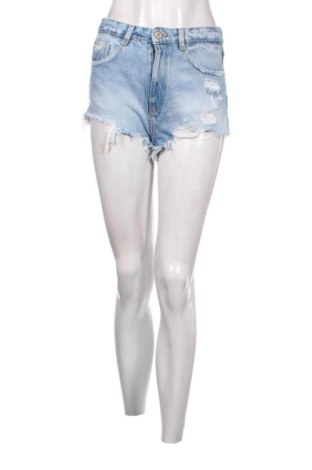Дамски къс панталон Zara, Размер S, Цвят Син, Цена 9,00 €, #137541096