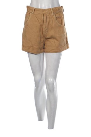 Pantaloni scurți de femei Pull&Bear, Mărime S, Culoare Bej, Preț 64,99 Lei, #137546554
