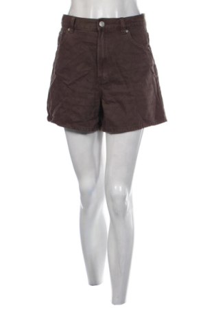 Pantaloni scurți de femei Pull&Bear, Mărime L, Culoare Maro, Preț 62,99 Lei, #137547150