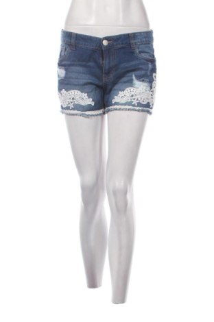 Pantaloni scurți de femei Janina, Mărime M, Culoare Albastru, Preț 47,99 Lei, #137558586