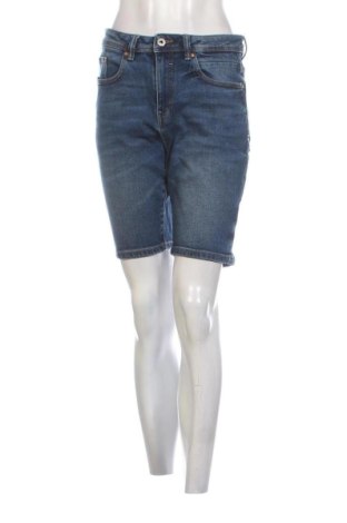 Pantaloni scurți de femei Zara, Mărime M, Culoare Albastru, Preț 61,00 Lei, #137560761