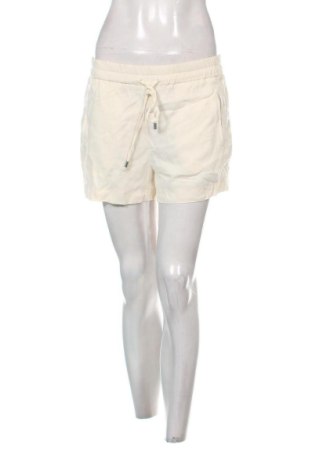 Pantaloni scurți de femei Zara, Mărime L, Culoare Ecru, Preț 88,99 Lei, #137560807