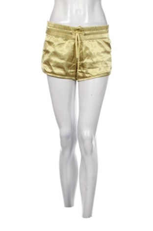Pantaloni scurți de femei H&M, Mărime L, Culoare Auriu, Preț 77,99 Lei, #137561622