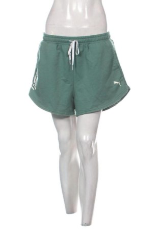 Pantaloni scurți de femei PUMA, Mărime L, Culoare Verde, Preț 103,99 Lei, #137562291