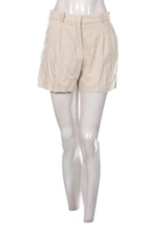 Pantaloni scurți de femei Zara, Mărime M, Culoare Bej, Preț 62,99 Lei, #137562794