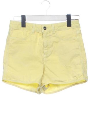 Дамски къс панталон United Colors Of Benetton, Размер XS, Цвят Жълт, Цена 13,00 €, #137575988