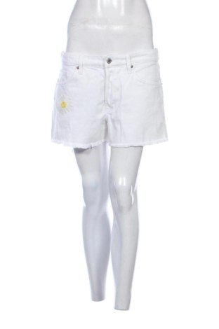 Дамски къс панталон H&M, Размер XL, Цвят Бял, Цена 15,00 €, #137578070