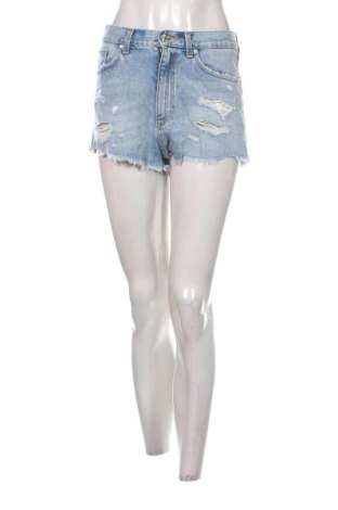 Pantaloni scurți de femei Zara, Mărime S, Culoare Albastru, Preț 47,60 Lei, #137590266