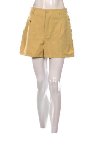Pantaloni scurți de femei SHEIN, Mărime M, Culoare Galben, Preț 52,49 Lei, #137599621