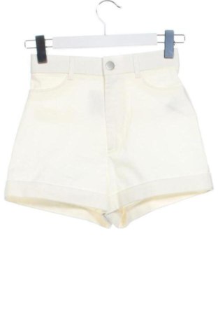 Pantaloni scurți de femei Zara, Mărime XS, Culoare Ecru, Preț 110,23 Lei, #137544809