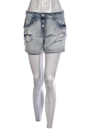 Pantaloni scurți de femei ONLY, Mărime L, Culoare Albastru, Preț 60,80 Lei, #137555605