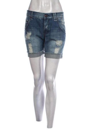 Pantaloni scurți de femei Fishbone, Mărime L, Culoare Albastru, Preț 37,22 Lei, #137555663