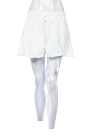 Pantaloni scurți de femei Sinsay, Mărime M, Culoare Alb, Preț 43,00 Lei, #137561742