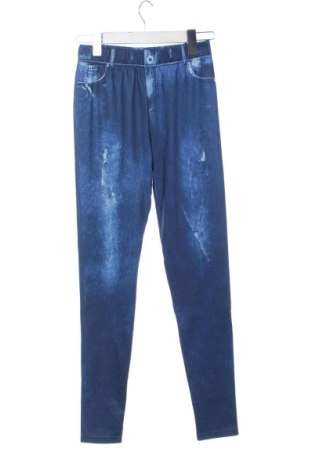 Damskie legginsy Janina, Rozmiar S, Kolor Niebieski, Cena 26,18 zł, #137551164