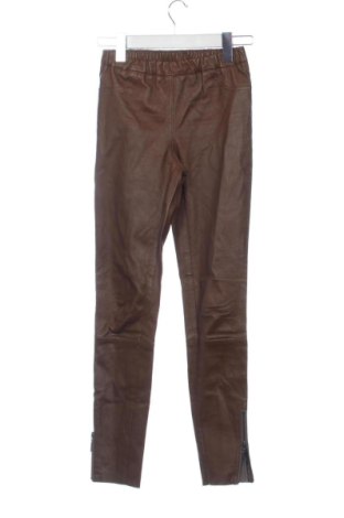 Dámske kožené nohavice  Unbranded, Veľkosť XS, Farba Hnedá, Cena  44,00 €, #137523114