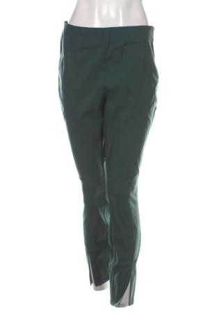 Дамски кожен панталон H&M, Размер L, Цвят Зелен, Цена 36,00 €, #137596018