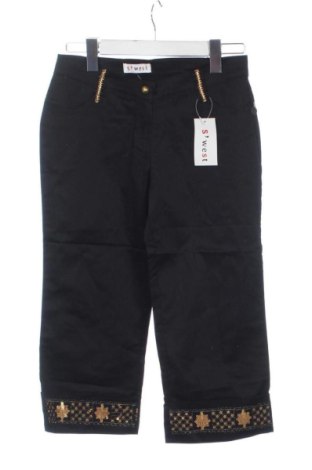 Pantaloni de femei S'west, Mărime S, Culoare Negru, Preț 187,00 Lei, #137513604