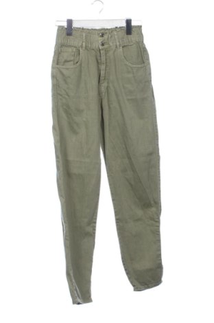 Pantaloni de femei Pull&Bear, Mărime XS, Culoare Verde, Preț 78,74 Lei, #137541920