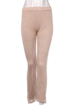 Pantaloni de femei SHEIN, Mărime M, Culoare Bej, Preț 62,99 Lei, #137542615