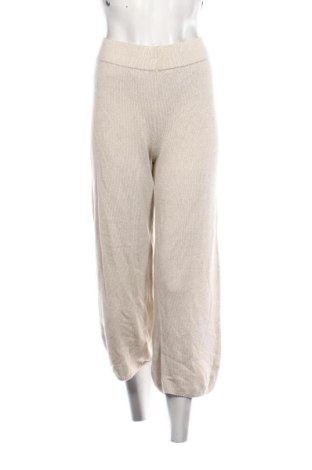 Damskie spodnie Zara, Rozmiar L, Kolor Beżowy, Cena 82,00 zł, #137544495