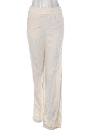 Pantaloni de femei H&M, Mărime S, Culoare Ecru, Preț 66,99 Lei, #137549707