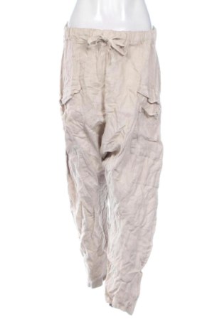 Pantaloni de femei Unbranded, Mărime L, Culoare Ecru, Preț 103,99 Lei, #137550312