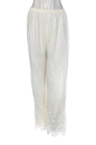 Pantaloni de femei Unbranded, Mărime L, Culoare Ecru, Preț 102,99 Lei, #137550318