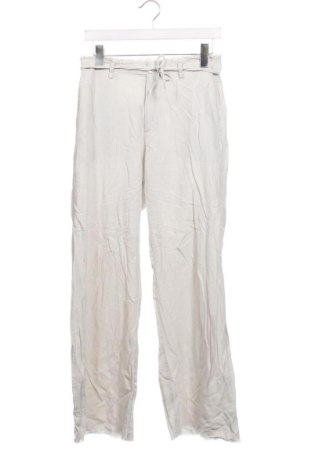 Pantaloni de femei Pull&Bear, Mărime XS, Culoare Ecru, Preț 59,99 Lei, #137551671