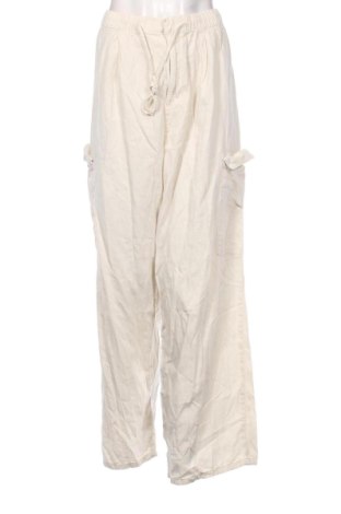 Дамски панталон Bershka, Размер L, Цвят Екрю, Цена 14,31 €, #137554936