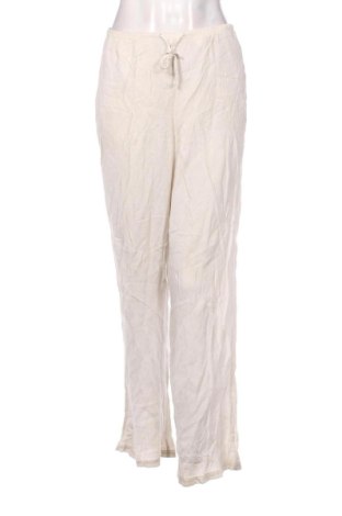 Pantaloni de femei H&M, Mărime L, Culoare Ecru, Preț 111,99 Lei, #137555566