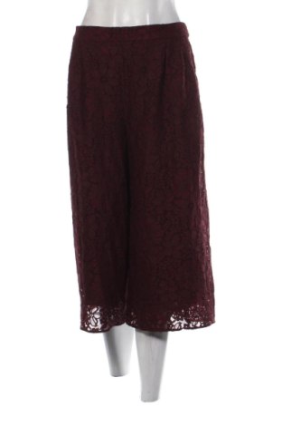 Pantaloni de femei Zara, Mărime L, Culoare Roșu, Preț 173,58 Lei, #137559077
