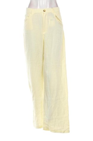 Pantaloni de femei Mango, Mărime XL, Culoare Galben, Preț 244,76 Lei, #137563272