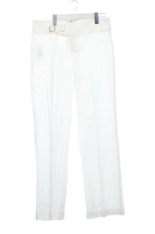 Pantaloni de femei Mango, Mărime L, Culoare Alb, Preț 183,72 Lei, #137563348