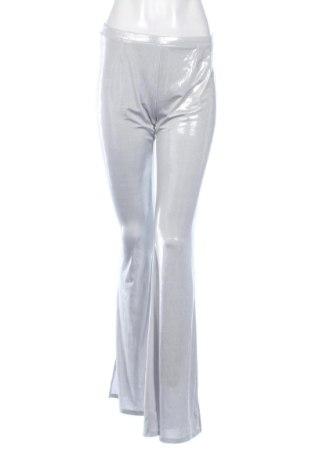 Pantaloni de femei Bershka, Mărime M, Culoare Argintiu, Preț 77,99 Lei, #137568201