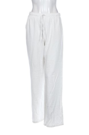 Pantaloni de femei Stradivarius, Mărime M, Culoare Alb, Preț 62,99 Lei, #137569809