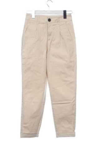 Дамски панталон Bershka, Размер XS, Цвят Бежов, Цена 12,76 €, #137573066