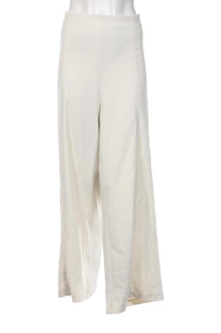 Pantaloni de femei H&M, Mărime 3XL, Culoare Ecru, Preț 113,99 Lei, #137573839