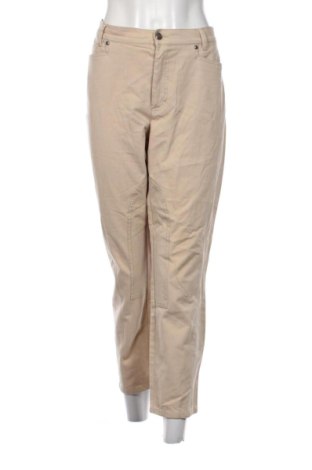 Damskie spodnie Vanilla, Rozmiar XL, Kolor Beżowy, Cena 45,99 zł, #137574193