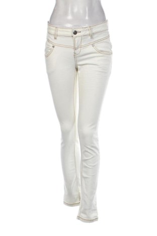 Damskie spodnie Linea Tesini, Rozmiar M, Kolor ecru, Cena 45,99 zł, #137577042
