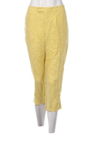 Pantaloni de femei Zara, Mărime M, Culoare Galben, Preț 110,99 Lei, #137577932